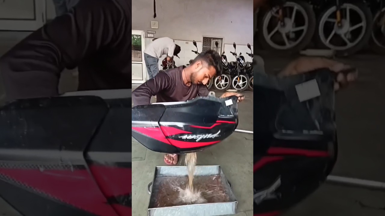 Pulsar 150 fuel tank clean 