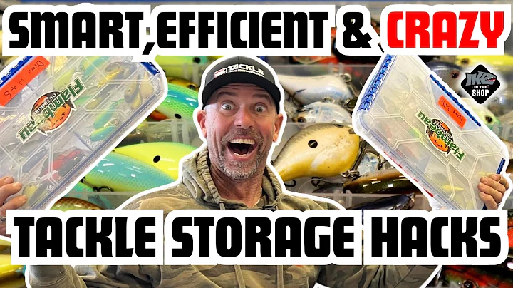 🤪CRAZY Tackle Storage! PRO TIPS! 🎣 Ike In The Shop!🔥