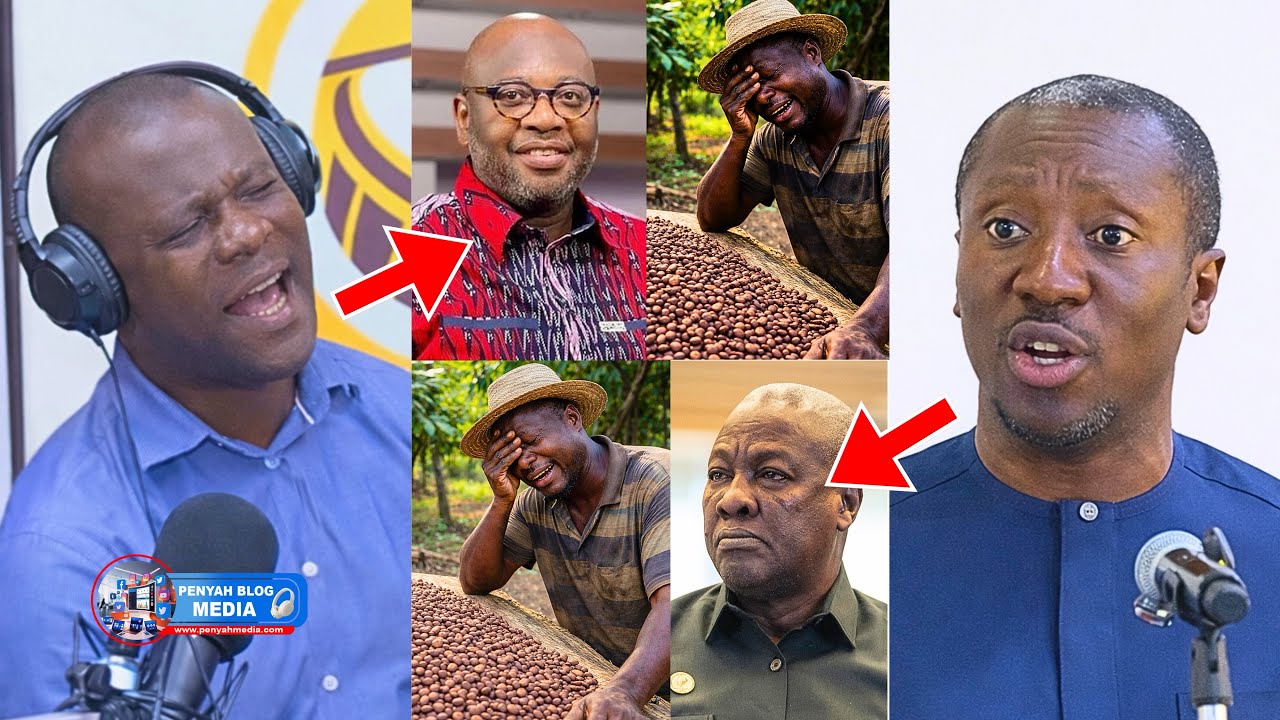 Pay Cocoa farmers Now! They are not slaves! Afenyo Markin & Bonohene fires John Mahama & Randy Abbey