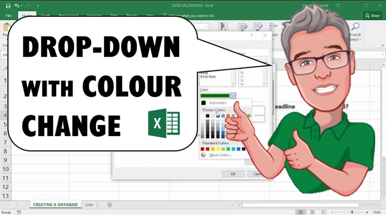 Add Drop Lines To Excel Chart