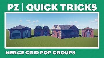 (no longer works) A better way to merge grid-pop groups! | Planet Zoo: Quick Tricks