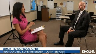 Full interview with Pearland Superintendent Larry Berger
