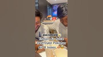 🇮🇳OPERATION SINDOOR 2.O 💥 Indian Air force Destroyed Pakistan 8 air base 💥🚀 #operationsindoor