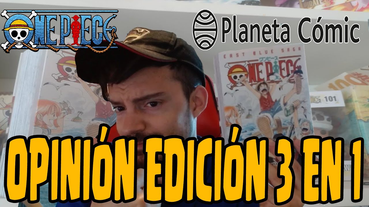 NUEVA EDICIÓN 3 EN 1 - ¿CUAL ES MEJOR? ¿MERECE LA PENA? - ONE PIECE -  JESUSNOID - PLANETA COMIC 