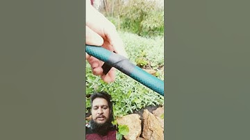How to securely connect two hoses without a connector #diy #tips #gardening #tricks #hacks