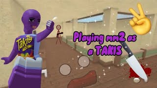 Playing mm2 as a TAKIS#mm2 #montage #subscribe