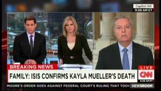 Graham Reacts To News Of Kayla Muellers Death, Advocates Using U.s. Ground Component Against Isis