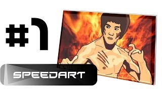 #1 SpeedArt- Bruce Lee screenshot 4