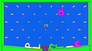 Softbody Alphabet Drop 4 | A to Z | Softbody Simulation | YOU28