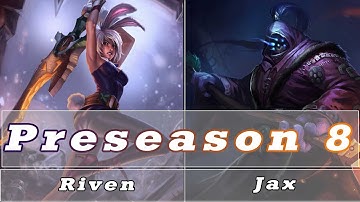 BoxBox Riven vs Jax Top - Best RIven Play  - lol Riven  - S8 Preseason Ranked Gameplay