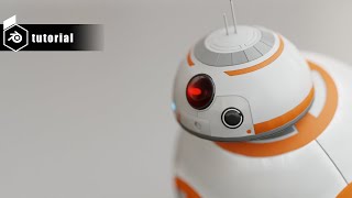 blender 3.0 BB8 modeling,  rigging, animation