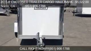 2015 8' ENCLOSED TRAILER CARGO  HAULMARK 5 X 8 FLEX for sale