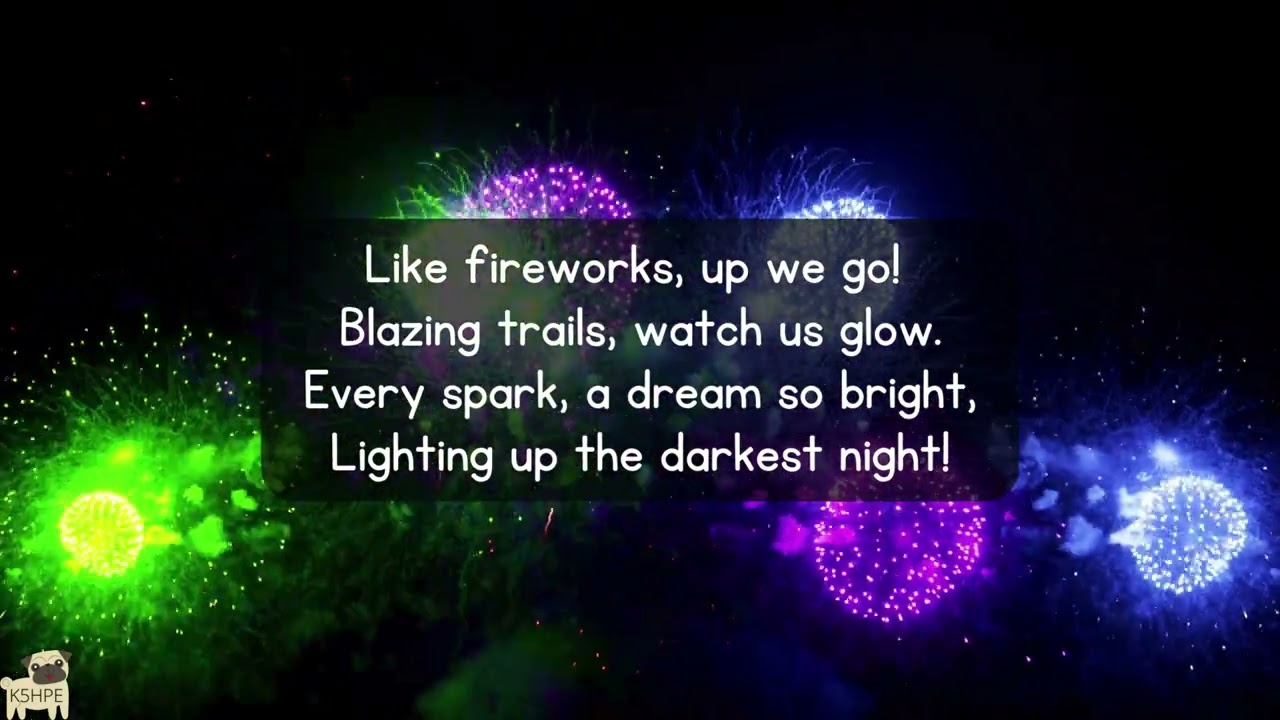Shine Like Fireworks Song for Graduation Day, Vocal Mus… — Transcript