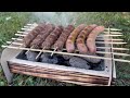 Disposable wooden grill-set / ÜHEKORDNE LOODUSSÕBRALIK SÖEGRILL “GRILLEP NATURGRILL”