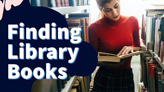 Finding Library Books