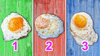 How do you fry an egg 3 different ways? Which is best!? | Fried egg masterclass