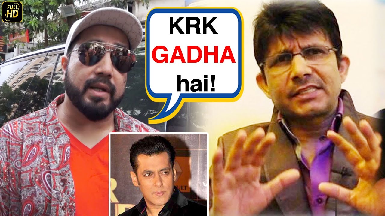 KRK GADHA Hai! Mika Singh supports Salman Khan's defamation case on Kamaal R Khan