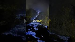 The Mesmerizing Blue Lava Volcano