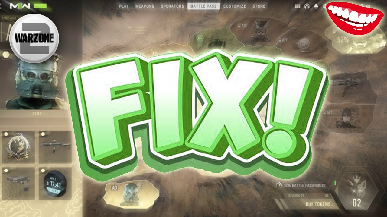 Mw2 Battle Pass Token Nicht Bekommen Warzone 2 Modern Warfare 2 Battle Pass Token BUG FIX - YouTube
