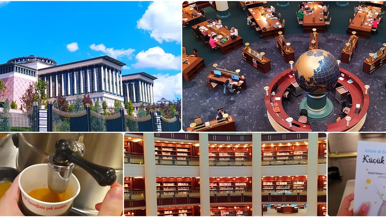 MİLLET KÜTÜPHANESİ ! 🏛️ / Çorba ve içecekler ücretsiz mi? 👀 vlog YouTube