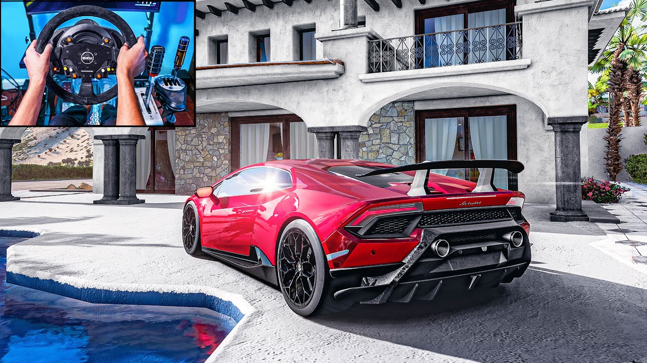 1300HP Twin Turbo Lamborghini Huracán Performante - Forza Horizon 5 (Thrustmaster TX) Gameplay