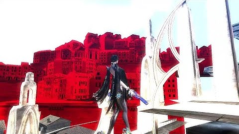 Some glitches in Bayonetta 2 🙂