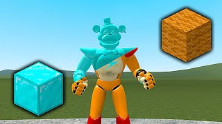 TURNING ALL FNAF SECURITY BREACH CHARACTERS INTO DIAMOND! Garry's Mod (Glamrock Freddy, Vanessa) TURNING ALL FNAF SECURITY BREACH CHARACTERS INTO DIAMOND! Garry's Mod (Glamrock Freddy, Vanessa)