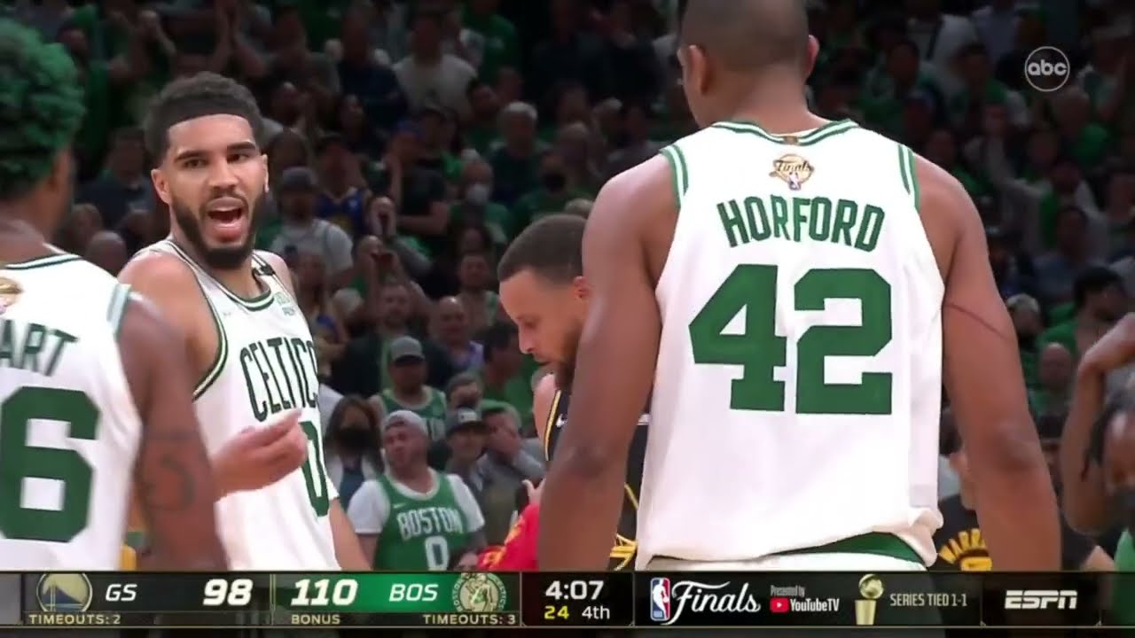 The Boston crowd has a chant for Draymond