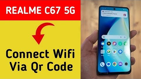 How to connect WiFi via QR code, Realme C67 5G me Bina password ke Wi Fi connect kaise karen