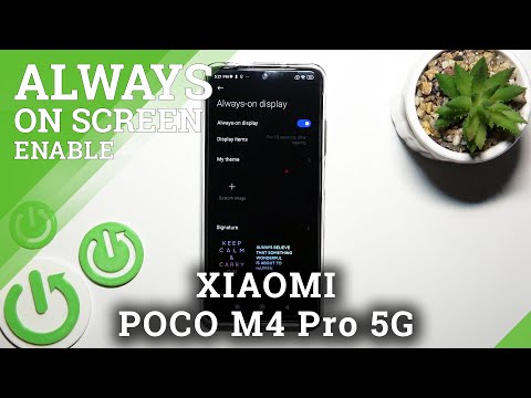Video How to Enable Always On Display on XIAOMI Poco M4 Pro... - youtube