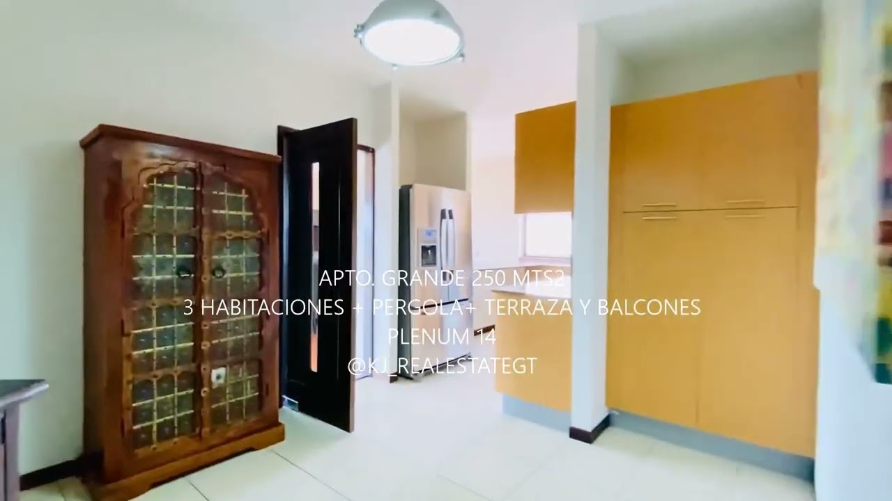 APTO GRANDE PLENUM 14 EN RENTA 250 MTS2 HABITABLES