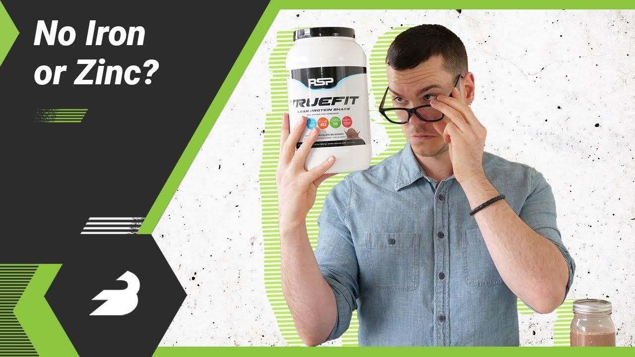 RSP TrueFit Lean Protein Shake Review — Does It Need Zinc? YouTube