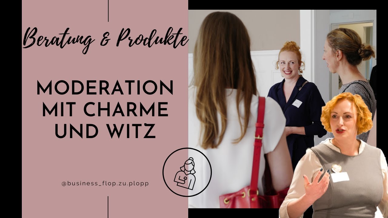 Moderation mit Charme und Witz für Event buchen 