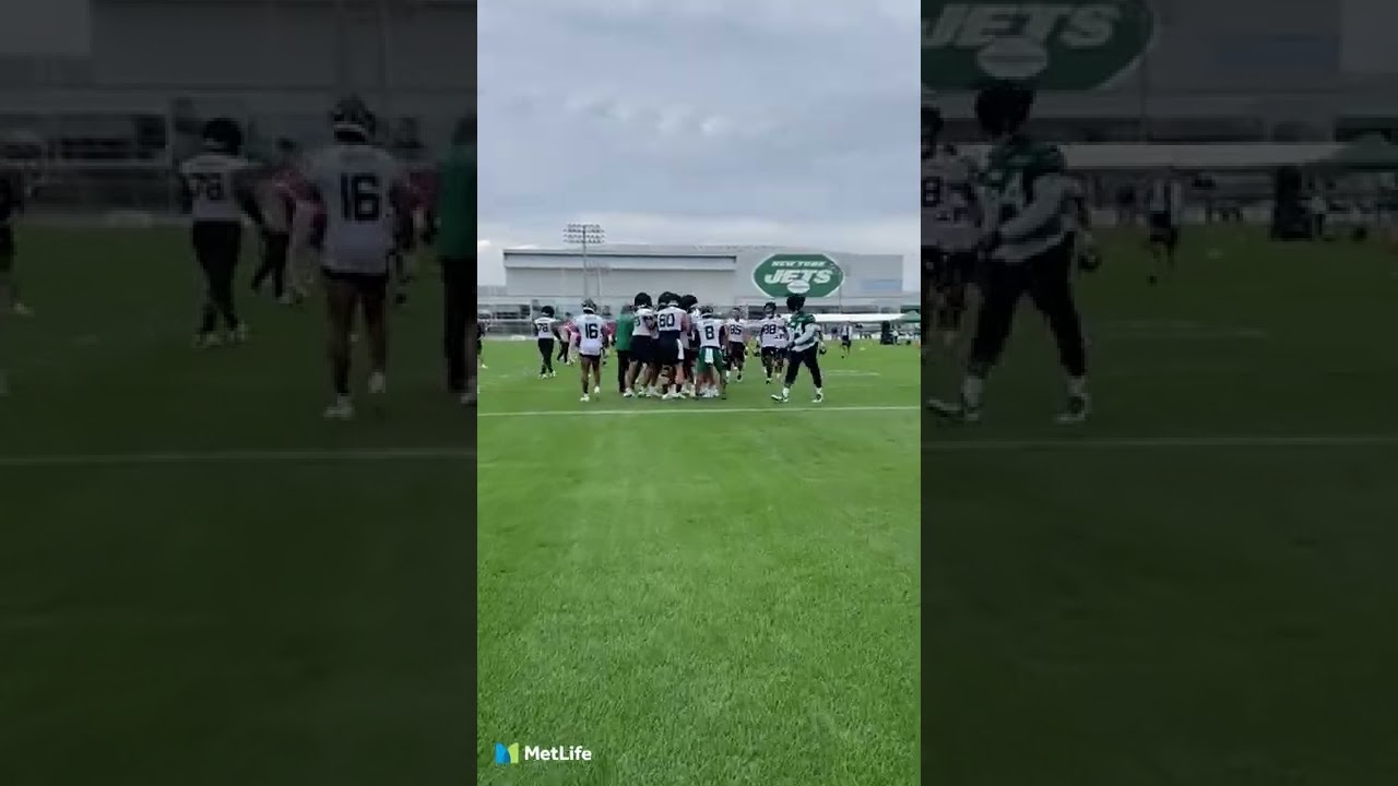 Corey Davis 2-Point Conversion To End Practice | The New York Jets | NFL | 
