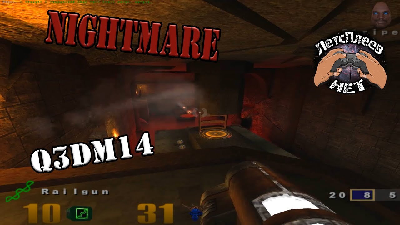 Quake 3 Arena Nigtmare Walkthrough - Tier 5 - Q3DM14