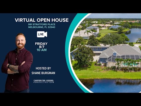 991 Stratford Place, Melbourne, FL home video tour