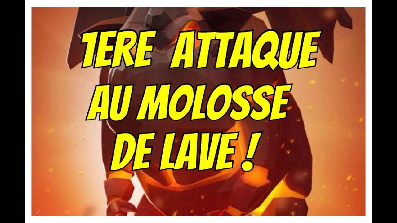 Attaque au molosse de lave ! - Clash Of Clans - YouTube