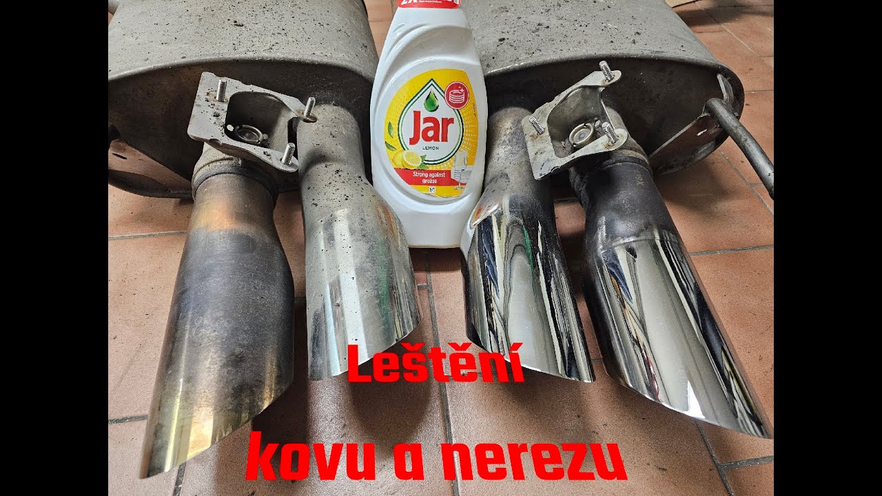 Stainless Exhaust Restoration | Jak vyleštit nerez výfuk