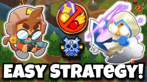 THE CRAZIEST STRATEGY!! Ravine CHIMPS Black Border Guide l Update 49.3 (Bloons TD6)