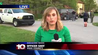 Police officer killed at Garden Quarter apartment complex