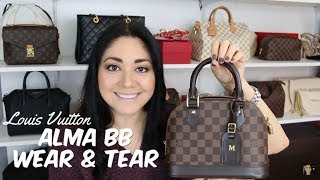 Louis Vuitton Alma BB Wear and Tear on 8 Year Old bag