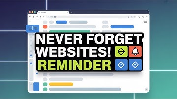 💡 Never Forget Any Website Again! Chrome Tab Reminder Tool 🔔