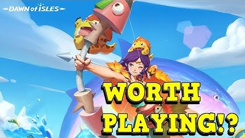 IS IT WORTH PLAYING in 2020 | Dawn of Isles | First Look | MMORPG iOS & Android