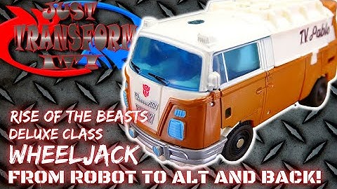 JUST TRANSFORM IT!: Rise of the Beasts Deluxe Wheeljack