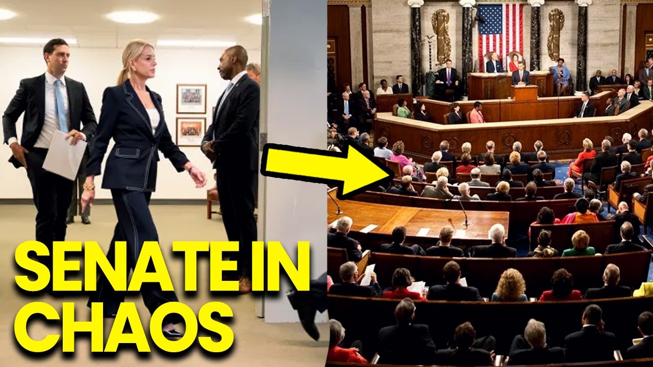 Pam Bondi STORMS OUT of Congress After Trump’s ILLEGAL Orders EXPOSED LIVE!