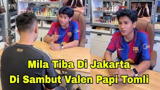 Download lagu Mila tiba Di Jakarta Pagi ini Di Sambut Valen Bareng papi Tomliwafa Mami Hesti