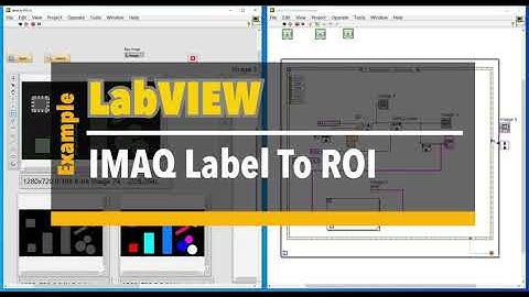 LabVIEW #EP4 IMAQ label to ROI (update)