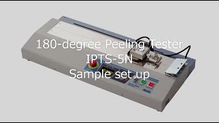 [Users Guide] 180-degree Peeling Tester IPTS-5N Sample set up