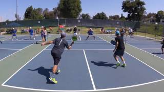 2017 Pickleball Tournament May Mayhem MD 5.0 Bucher/Lecours vs. Kraft/Weisner Game 2