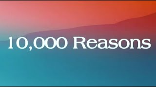 10,000 Reasons Lyrics | Cover by Brooke Robertson